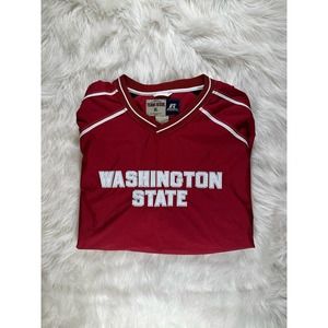 Vintage Washington State Team Issued Russell Apparel Windbreaker Crewneck